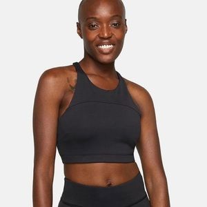 Outdoor Voices Move Free Black Crop Top Size Medium